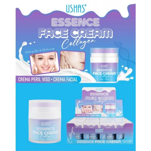 Crema facial con colágeno 