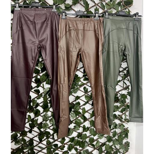 Legging cuero 