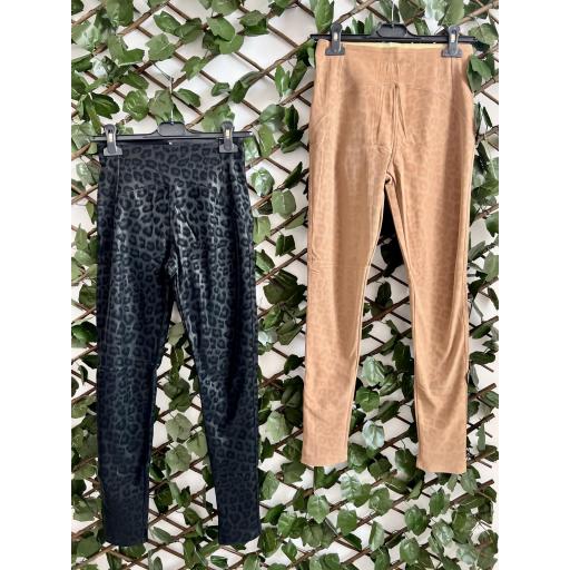 Legging leopardo 