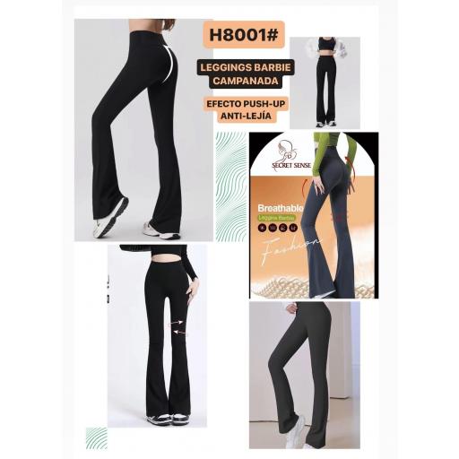 Legging de campana anti lejía, reductoras 