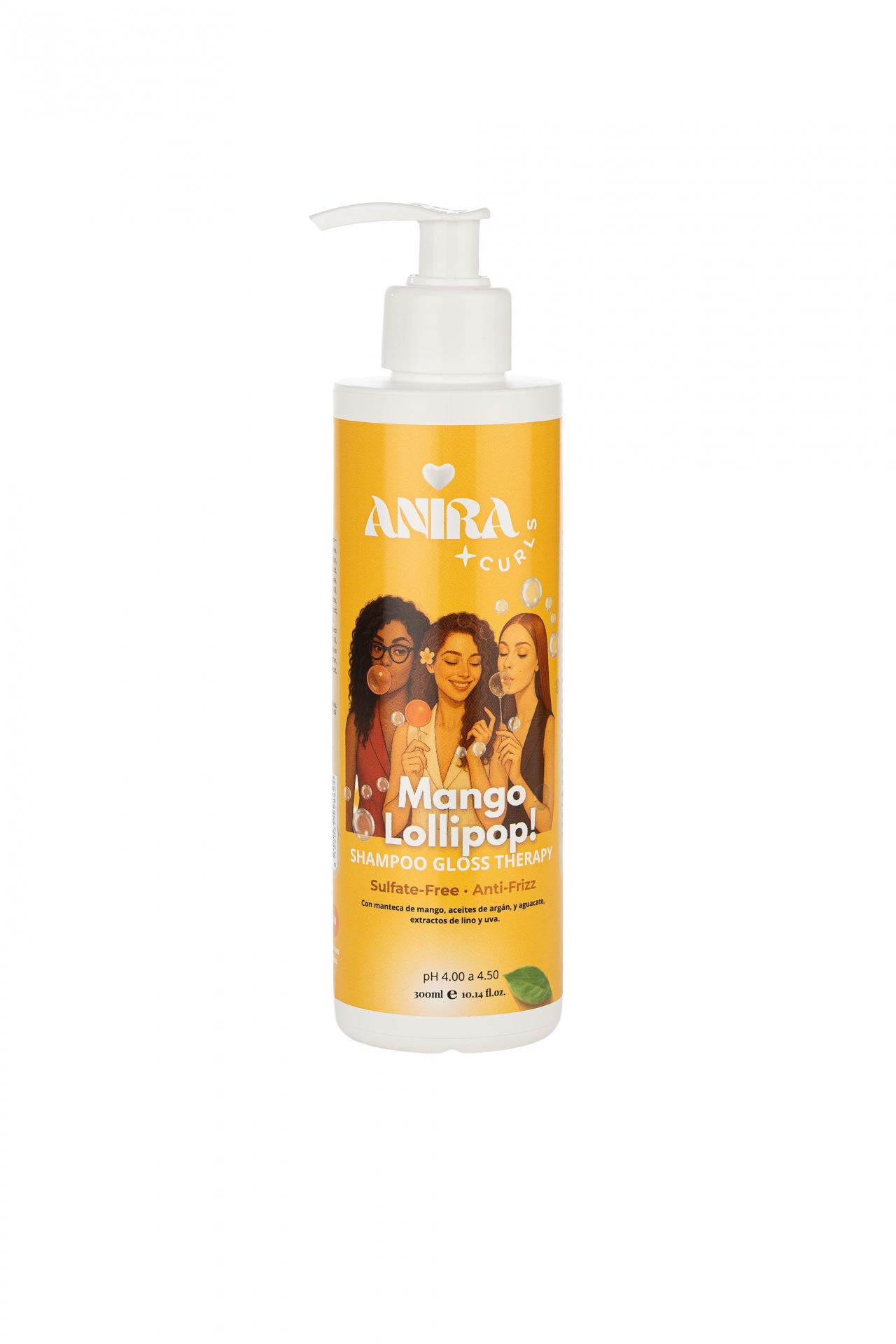 Anira Curls Mango Lollipop Shampoo Gloss Therapy 300ml