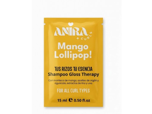 Anira Curls Mango Lollipop Shampoo Gloss Therapy 15ml 