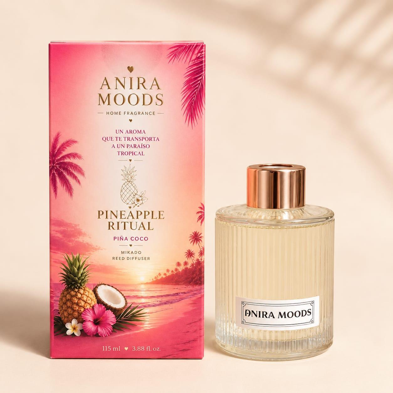 Anira Moods Mikado Piña y Coco 150ml