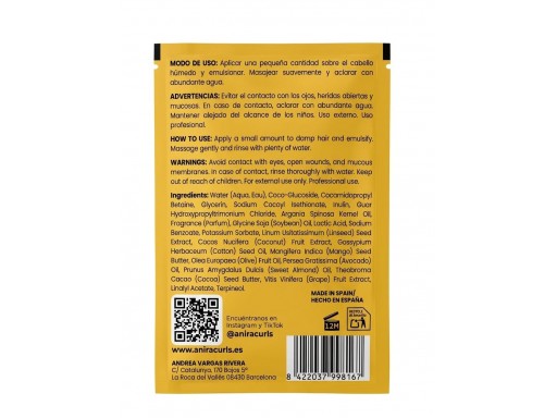 Anira Curls Mango Lollipop Shampoo Gloss Therapy 15ml  [1]