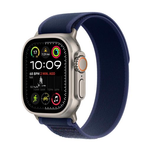 Apple Watch Ultra 2/ GPS/ Cellular/ 49mm/ Caja de Titanio/ Correa Loop Trail Azul S/M