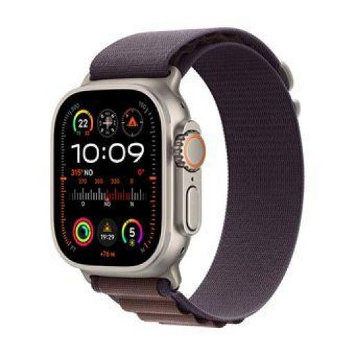 Apple Watch Ultra 2/ GPS/ Cellular/ 49mm/ Caja de Titanio/ Correa Loop Alpine Indigo L Grande