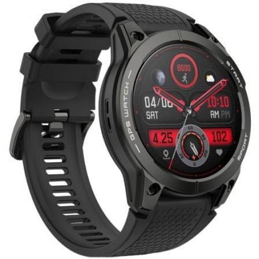 Smartwatch Aiwa SW-A2000/ Notificaciones/ Frecuencia Cardíaca/ GPS/ Negro [0]