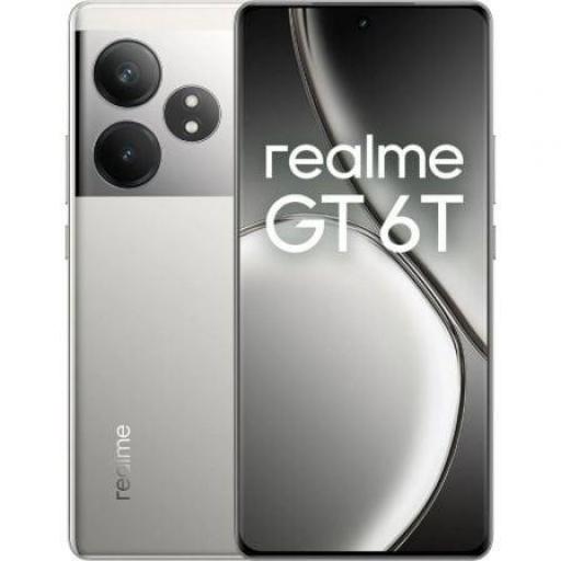 Realme GT 6T 8GB/ 256GB/ 6.78"/ 5G/ Plata Fundida