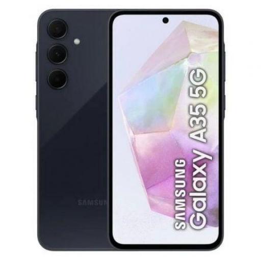 Samsung Galaxy A35 6GB/ 128GB/ 6.6"/ 5G/ Negro Eclipse
