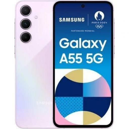 Samsung Galaxy A55 8GB/ 128GB/ 6.6"/ 5G/ Lavanda