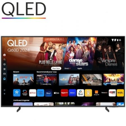 Televisor Samsung QLED Q60D TQ85Q60DAU 85"/ Ultra HD 4K/ Smart TV/ WiFi