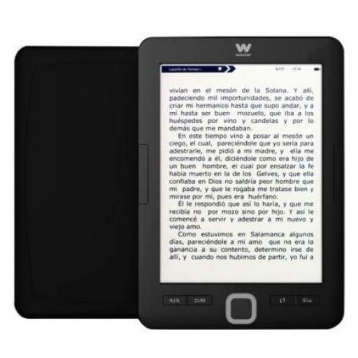 Libro electrónico Ebook Woxter Scriba 195/ 6"/ tinta electrónica/ Negro