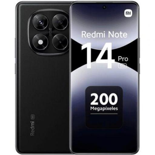 Xiaomi Redmi Note 14 Pro 12GB/ 512GB/ 6.67"/ 5G/ Negro Medianoche