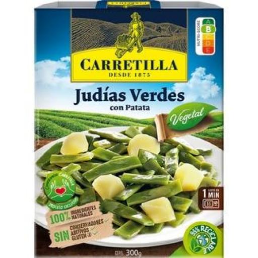 CARRETILLA JUDIAS VERDES CON PATATA 300g [0]