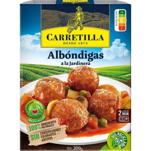 CARRETILLA ALBONDIGAS JARDINERA 300g [0]