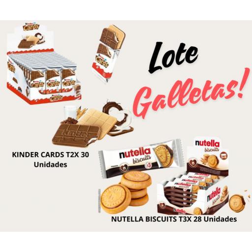 Lote Galletas Nutella y Kinder [0]