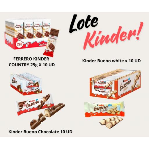 Lote Kinder 30 unidades [0]