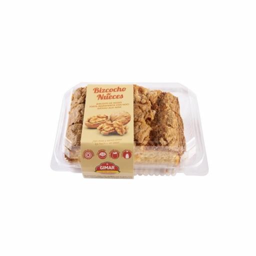 GIMAR BIZCOCHO NUECES 300g 4 bandejas [0]