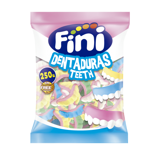 Caramelos de goma Fini Dentaduras foam 250u [0]