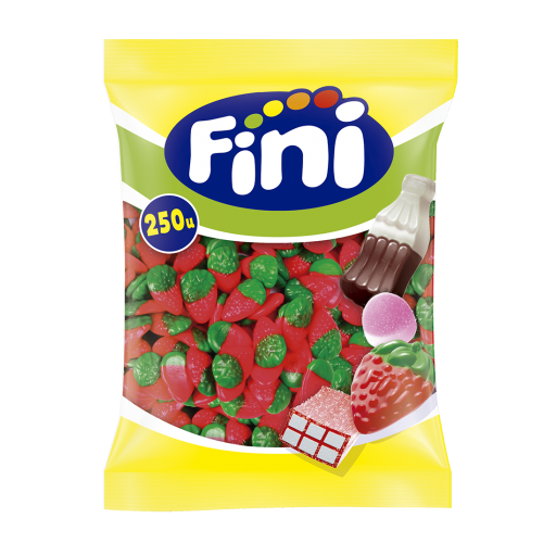 Caramelos de goma Fini Fresas Salvajes brillo 250u [0]