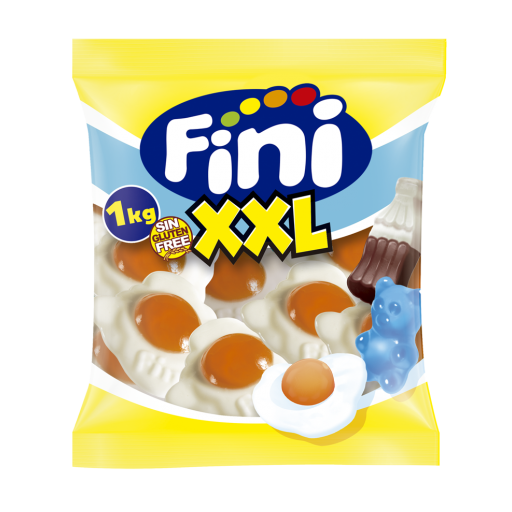 Caramelos de goma gigantes Fini Huevos fritos 1kg [0]