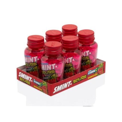 Caramelos Smint Sours Fresa 6 botellas [0]