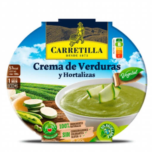 CARRETILLA CREMA DE VERDURAS y hortalizas 350G [0]