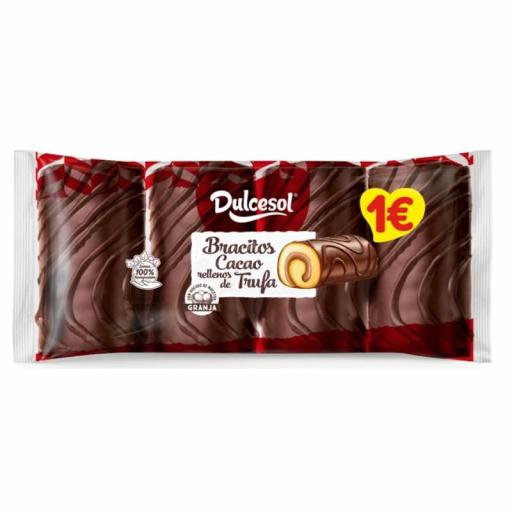 EURO DUL BRACITO TRUFA CHOCO 4u 140g [0]