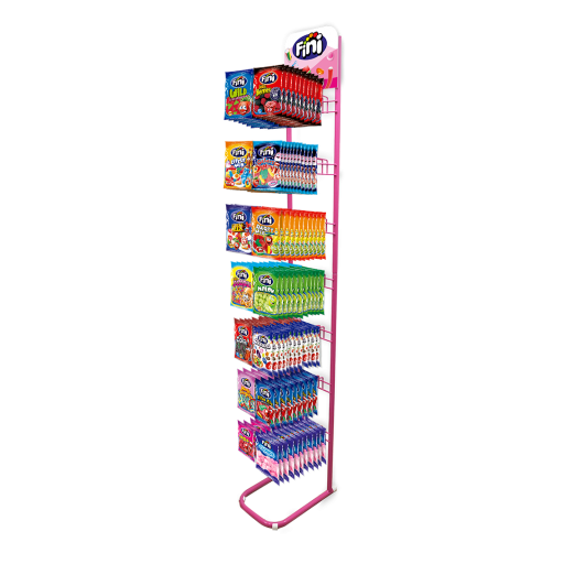 Expositor Fijo 14 Ganchos + 14 cajas con 12 bolsas de 90gr [0]