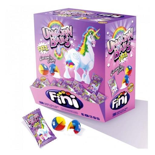 Caramelos Fini Bolas de Unicornio ácidas 200u [0]