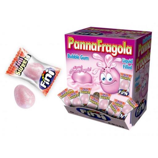 Chicles Fini Panna Fragola 200u [0]