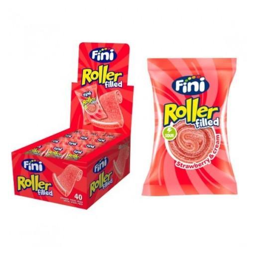 Fini roller relleno fresa y nata 40 unidades [0]