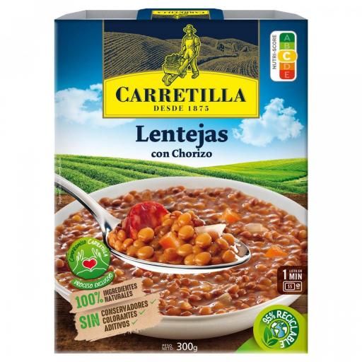 LENTEJAS RECETA TRADICIONAL CARRETILLA. 250G [0]