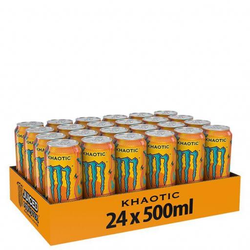 MONSTER Khaotic bebida energética con taurina y ginseng 12U [0]
