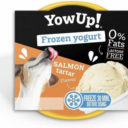 YowUp! Yogur Helado Tartar de Salmón