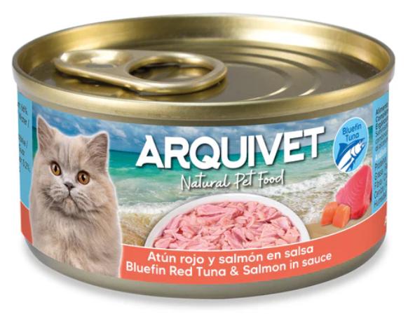 Arquivet Atún rojo y salmón en salsa - Mini Fillets