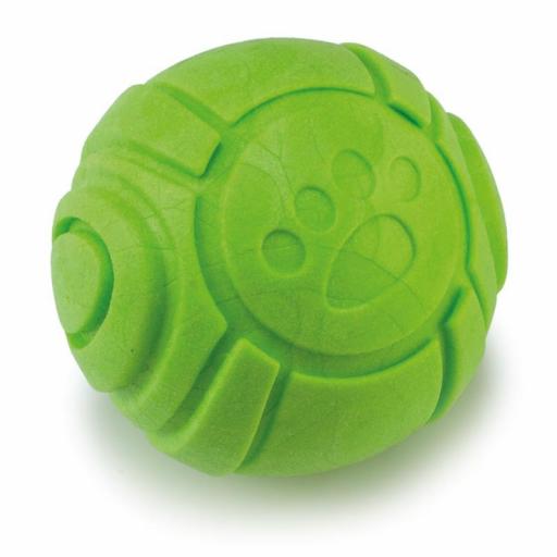 Bola dental verde con huellas - 6 cm [0]