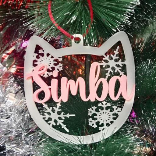 Bola de navidad Gato