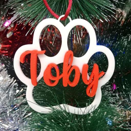 Bola de Navidad Huellita [0]