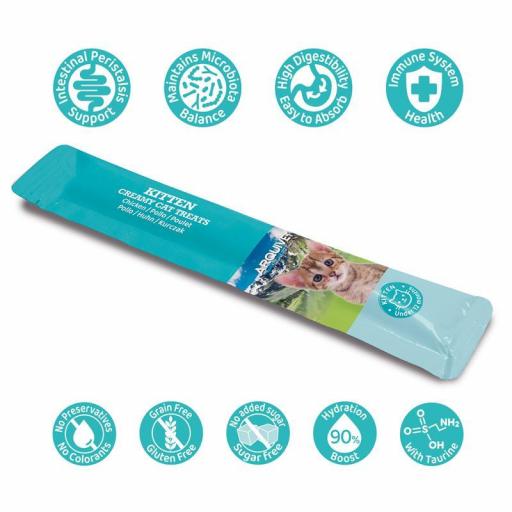 Creamy Cat Treats - KITTEN - Snack cremoso de pollo para gatitos [1]