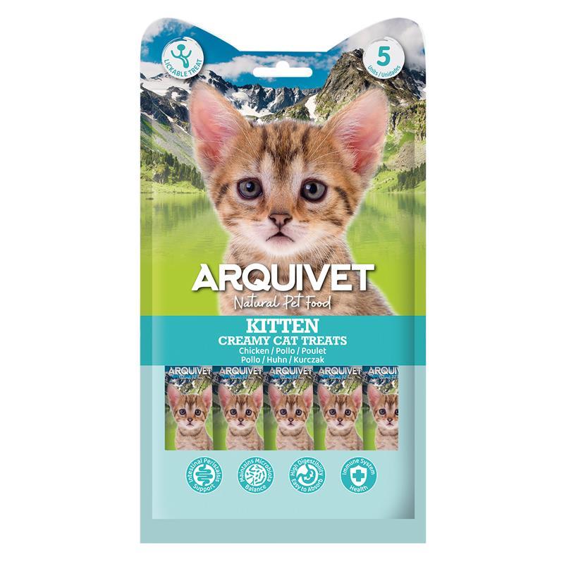 Creamy Cat Treats - KITTEN - Snack cremoso de pollo para gatitos