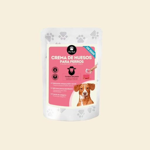 Crema de huesos para Perro