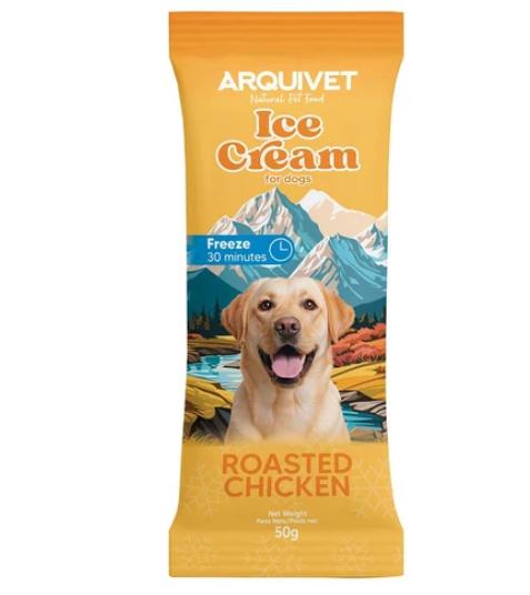 Arquivet Helado de Pollo Asado