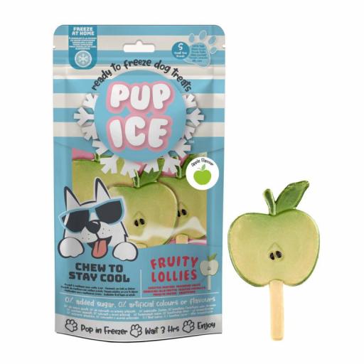 Pup Ice Polo de Manzana para perros