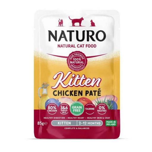 Naturo Paté de Pollo para gatito