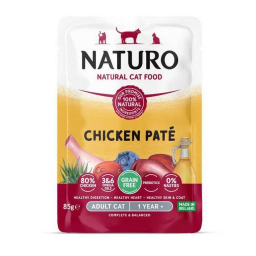 Naturo Paté de Pollo para gato