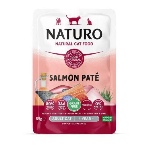 Naturo Paté de Salmón para gato