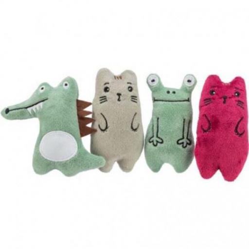Animalitos de peluche con Catnip 11cm