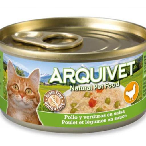 Arquivet Pollo y Verduras en salsa - Mini Fillets