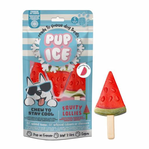 Pup Ice Polo de Sandía para perros
